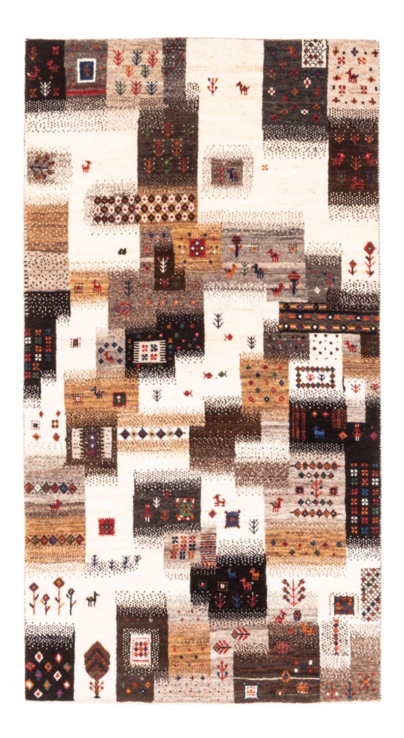 Gabbeh Rug - Loribaft Perser - Royal - 147 x 85 cm - grey