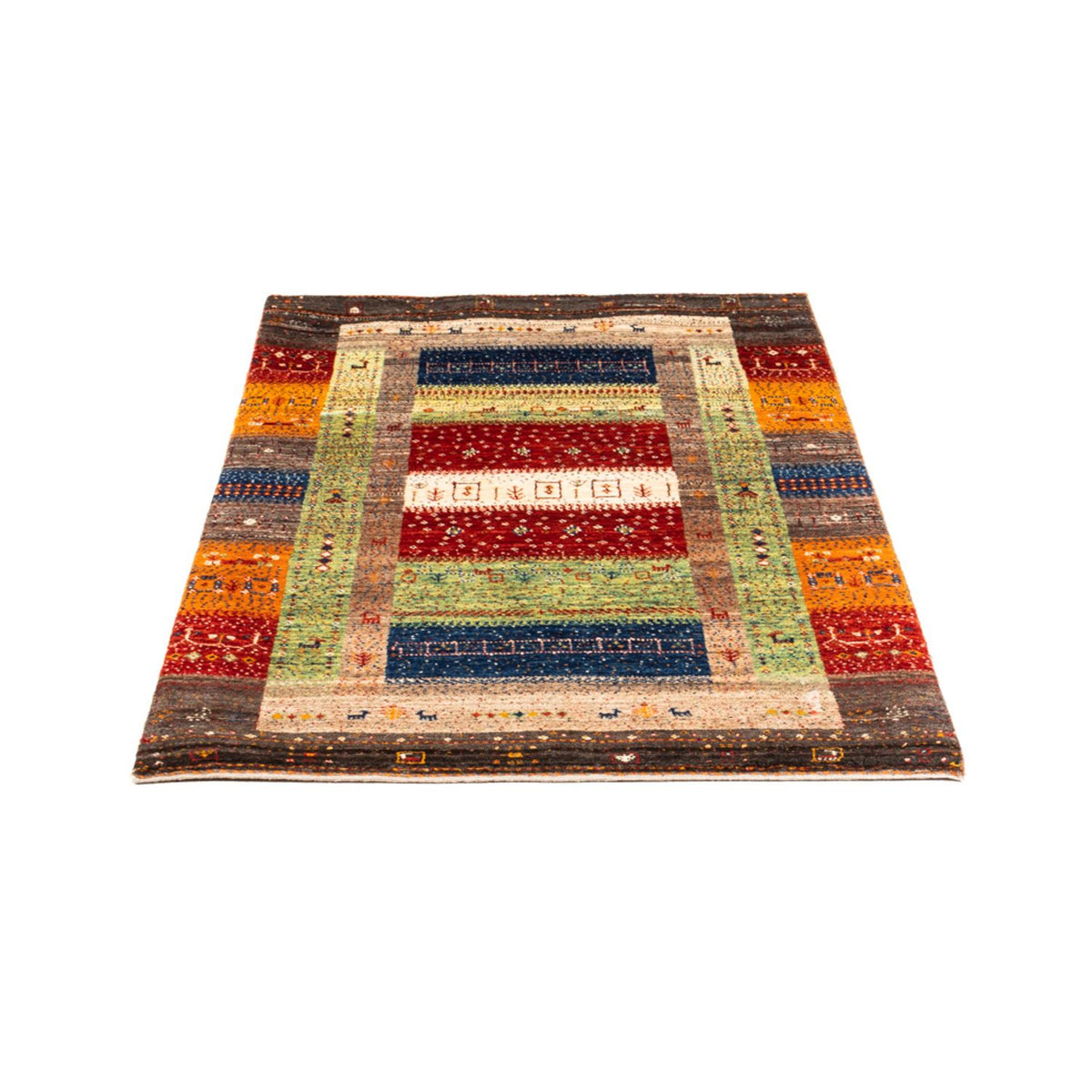 Gabbeh Rug - Loribaft Perser - Royal - 145 x 90 cm - multicolored