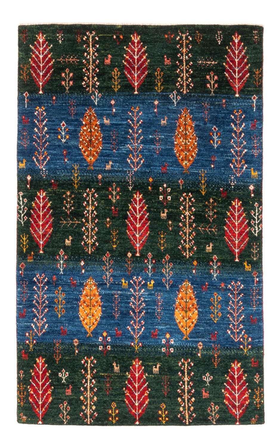 Gabbeh Rug - Loribaft Perser - Royal - 132 x 84 cm - multicolored