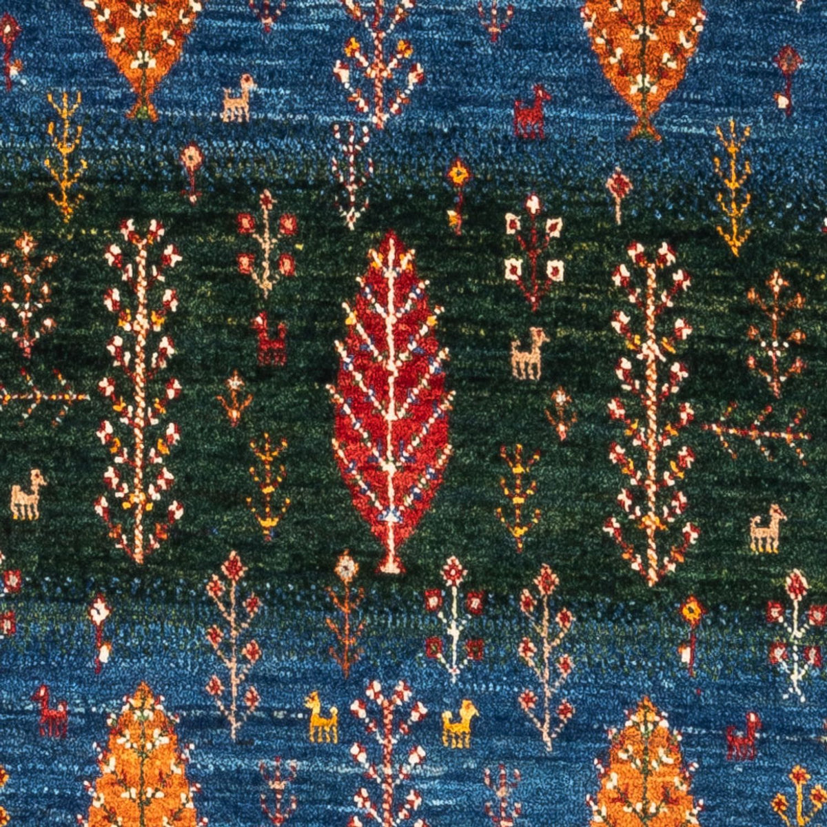 Gabbeh Rug - Loribaft Perser - Royal - 132 x 84 cm - multicolored