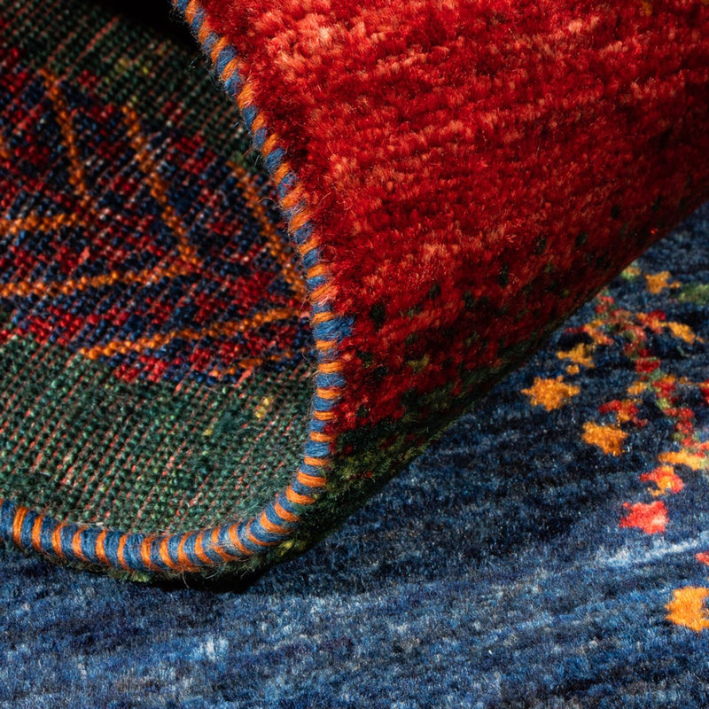 Gabbeh Rug - Loribaft Perser - Royal - 138 x 84 cm - multicolored