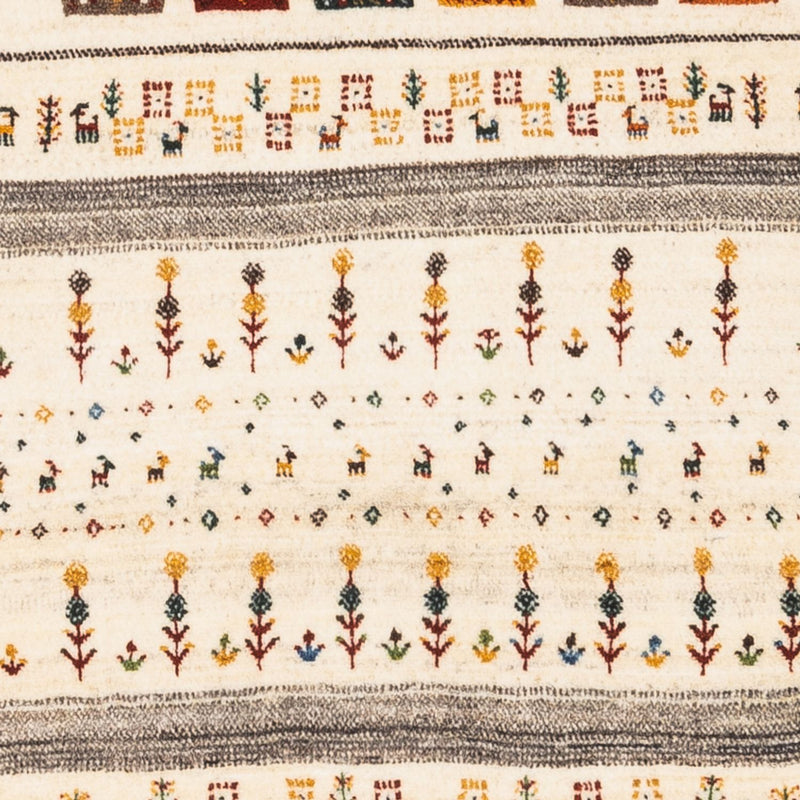 Gabbeh Rug - Loribaft Perser - Royal - 122 x 78 cm - cream