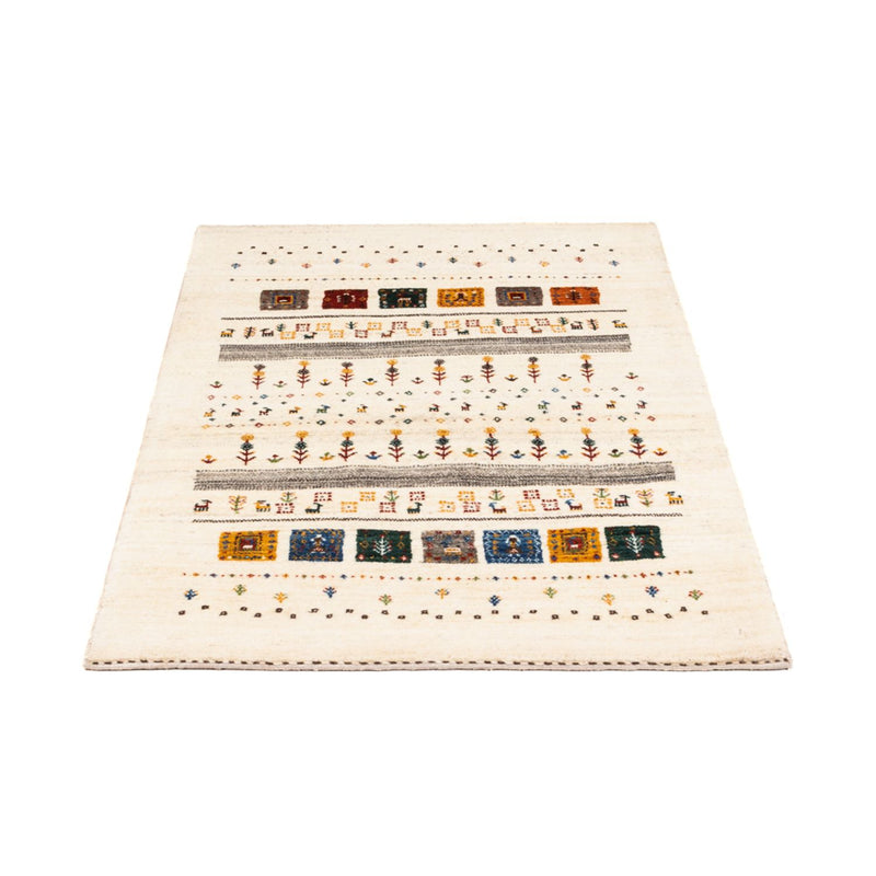 Gabbeh Rug - Loribaft Perser - Royal - 122 x 78 cm - cream