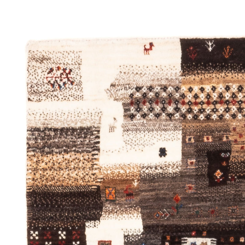 Gabbeh Rug - Loribaft Perser - Royal - 126 x 85 cm - grey