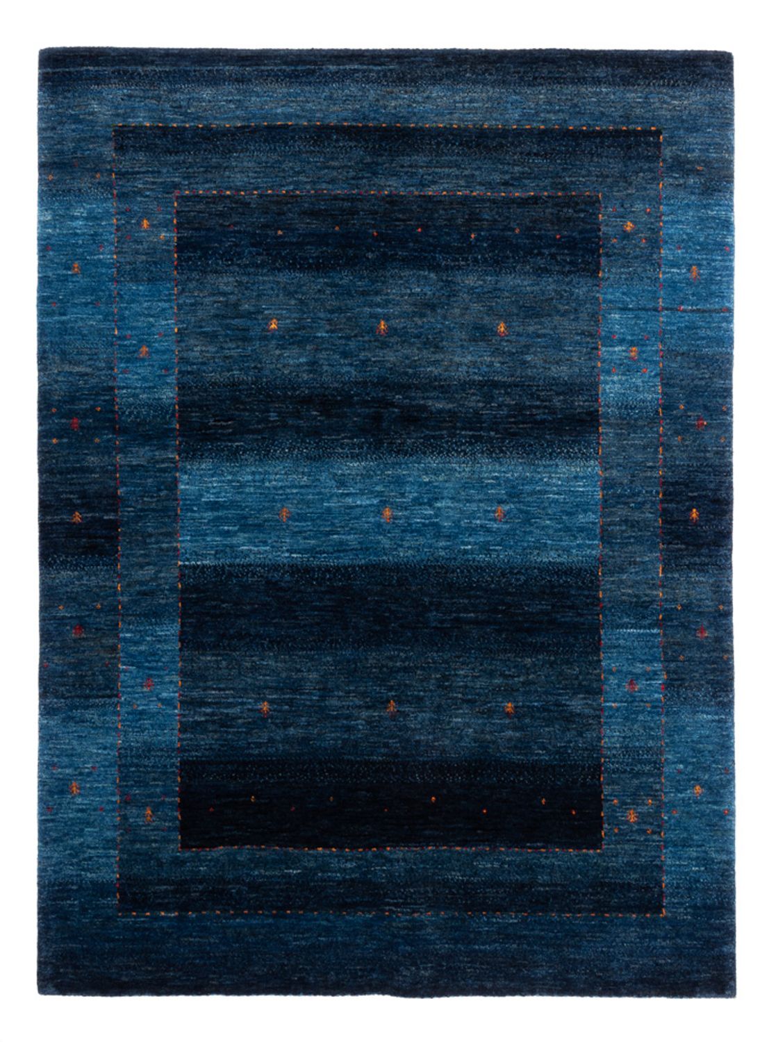 Gabbeh Rug - Loribaft Perser - 202 x 154 cm - blue