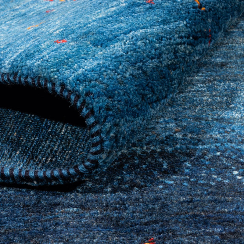 Gabbeh Rug - Loribaft Perser - 202 x 154 cm - blue