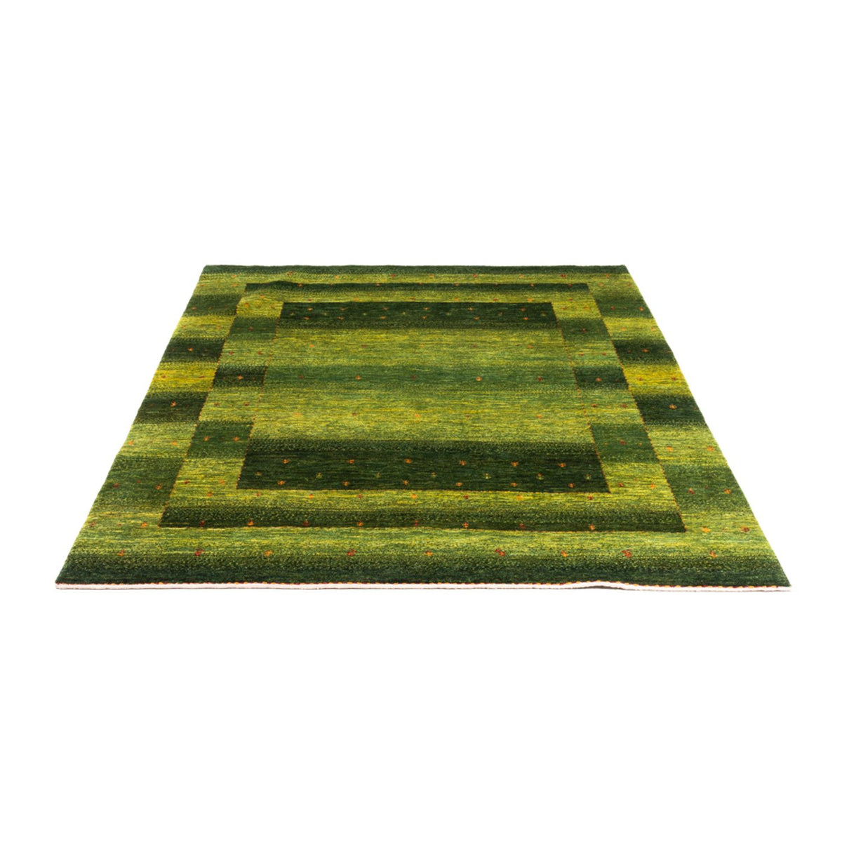 Gabbeh Rug - Loribaft Perser - 202 x 151 cm - green