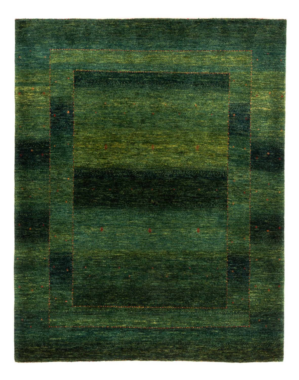 Gabbeh Rug - Loribaft Perser - 200 x 160 cm - green