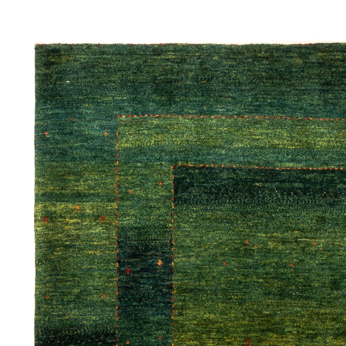 Gabbeh Rug - Loribaft Perser - 200 x 160 cm - green