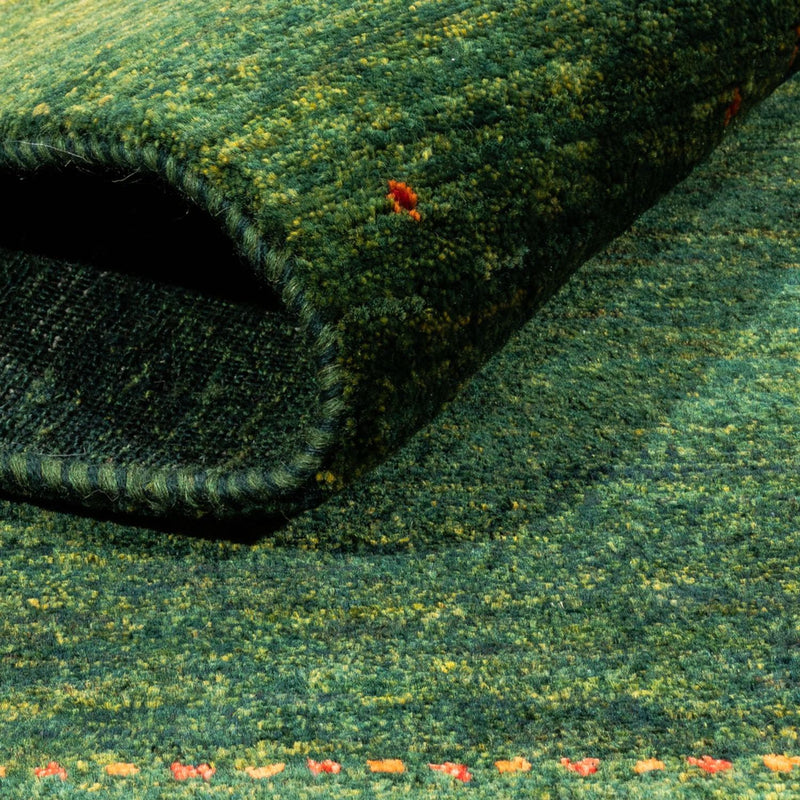 Gabbeh Rug - Loribaft Perser - 200 x 160 cm - green