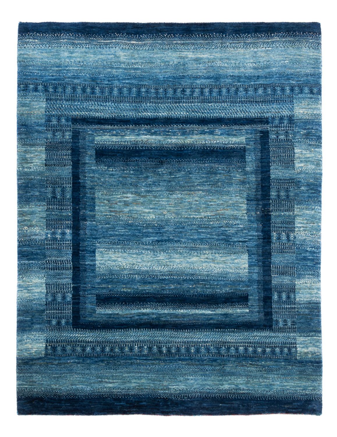 Gabbeh Rug - Loribaft Perser - Royal - 198 x 158 cm - blue