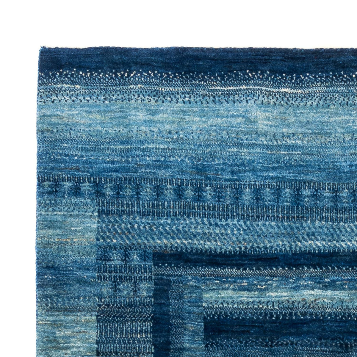Gabbeh Rug - Loribaft Perser - Royal - 198 x 158 cm - blue