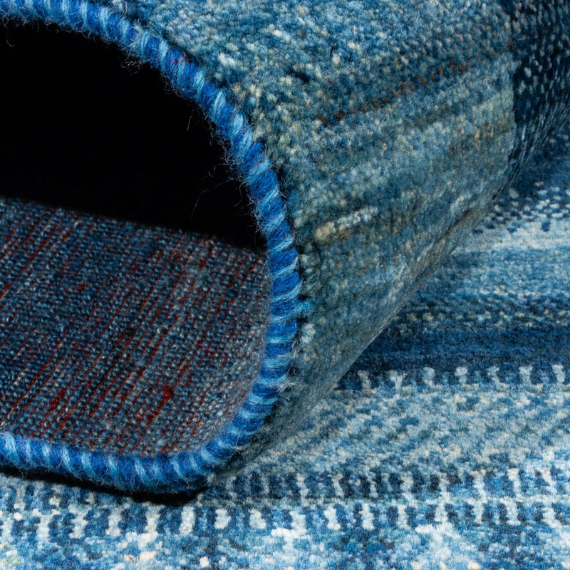 Gabbeh Rug - Loribaft Perser - Royal - 198 x 158 cm - blue