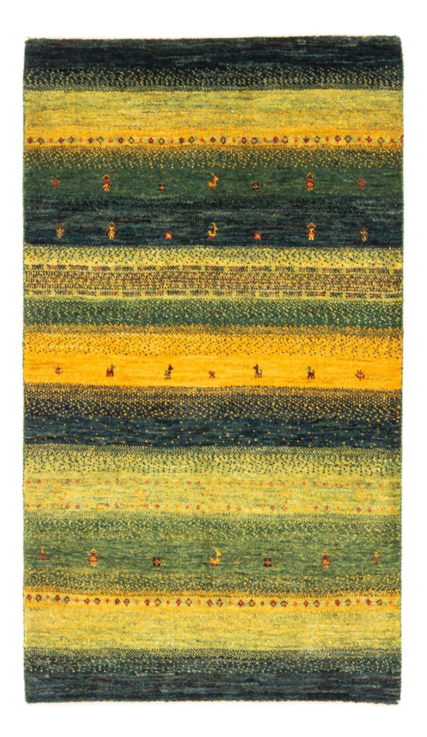 Gabbeh Rug - Loribaft Perser - Royal - 133 x 82 cm - green