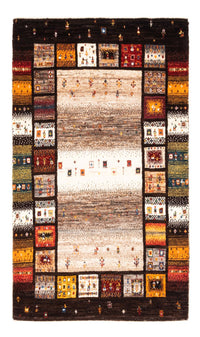 Gabbeh Rug - Loribaft Perser - Royal - 136 x 87 cm - multicolored