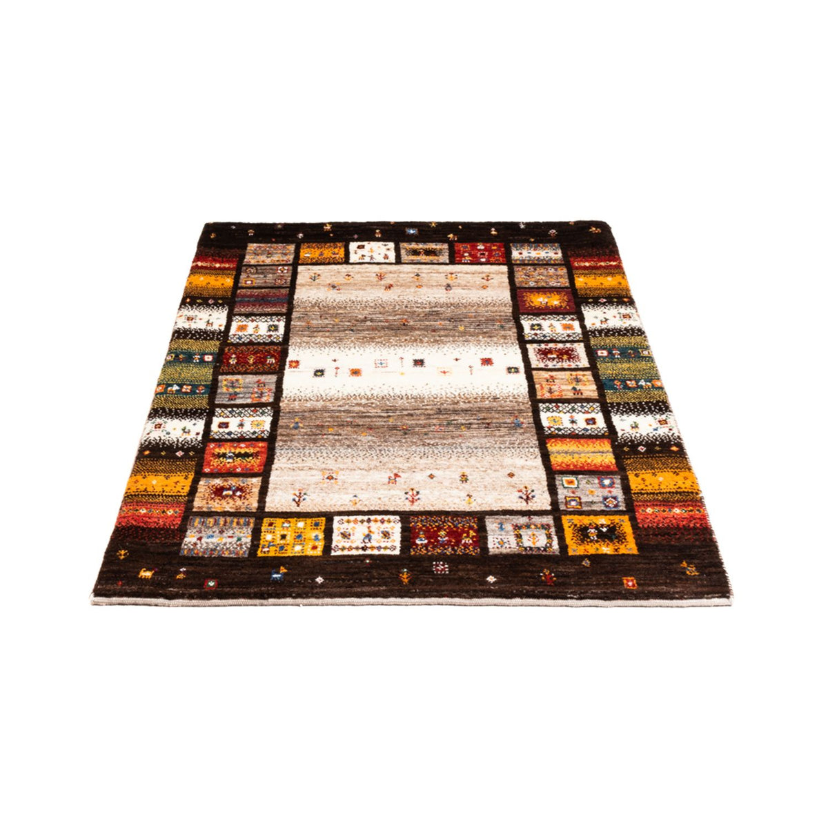 Gabbeh Rug - Loribaft Perser - Royal - 136 x 87 cm - multicolored