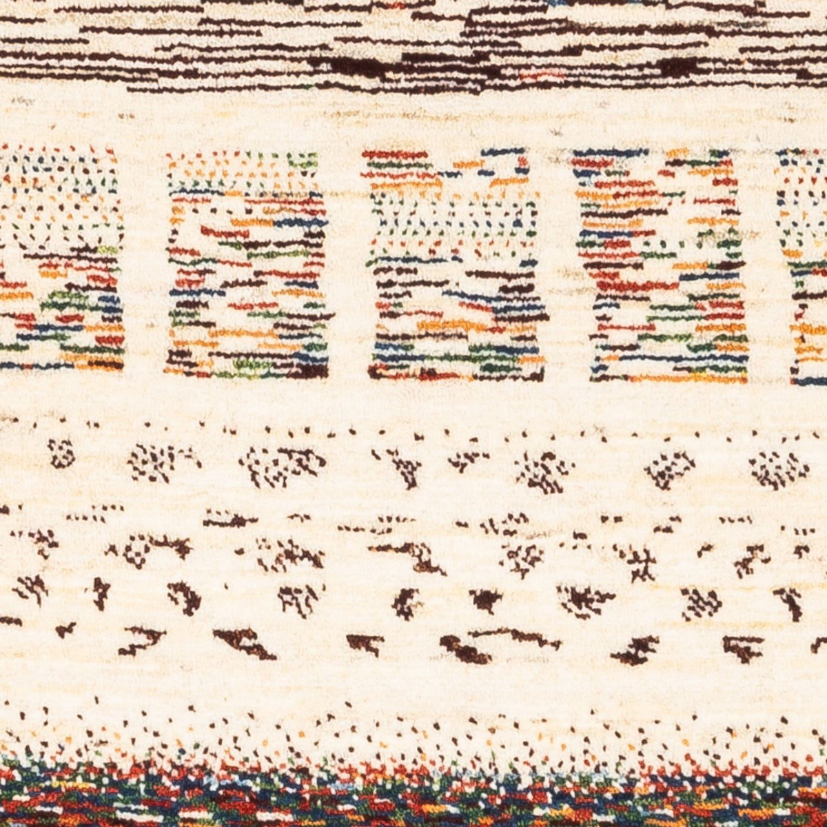 Gabbeh Rug - Loribaft Perser - Royal - 120 x 83 cm - multicolored