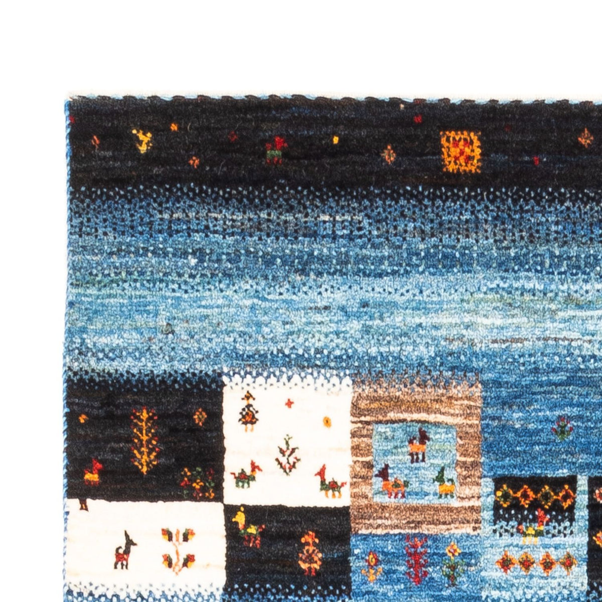 Gabbeh Rug - Loribaft Perser - Royal - 162 x 106 cm - multicolored