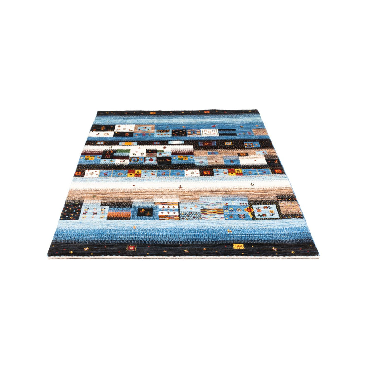 Gabbeh Rug - Loribaft Perser - Royal - 162 x 106 cm - multicolored