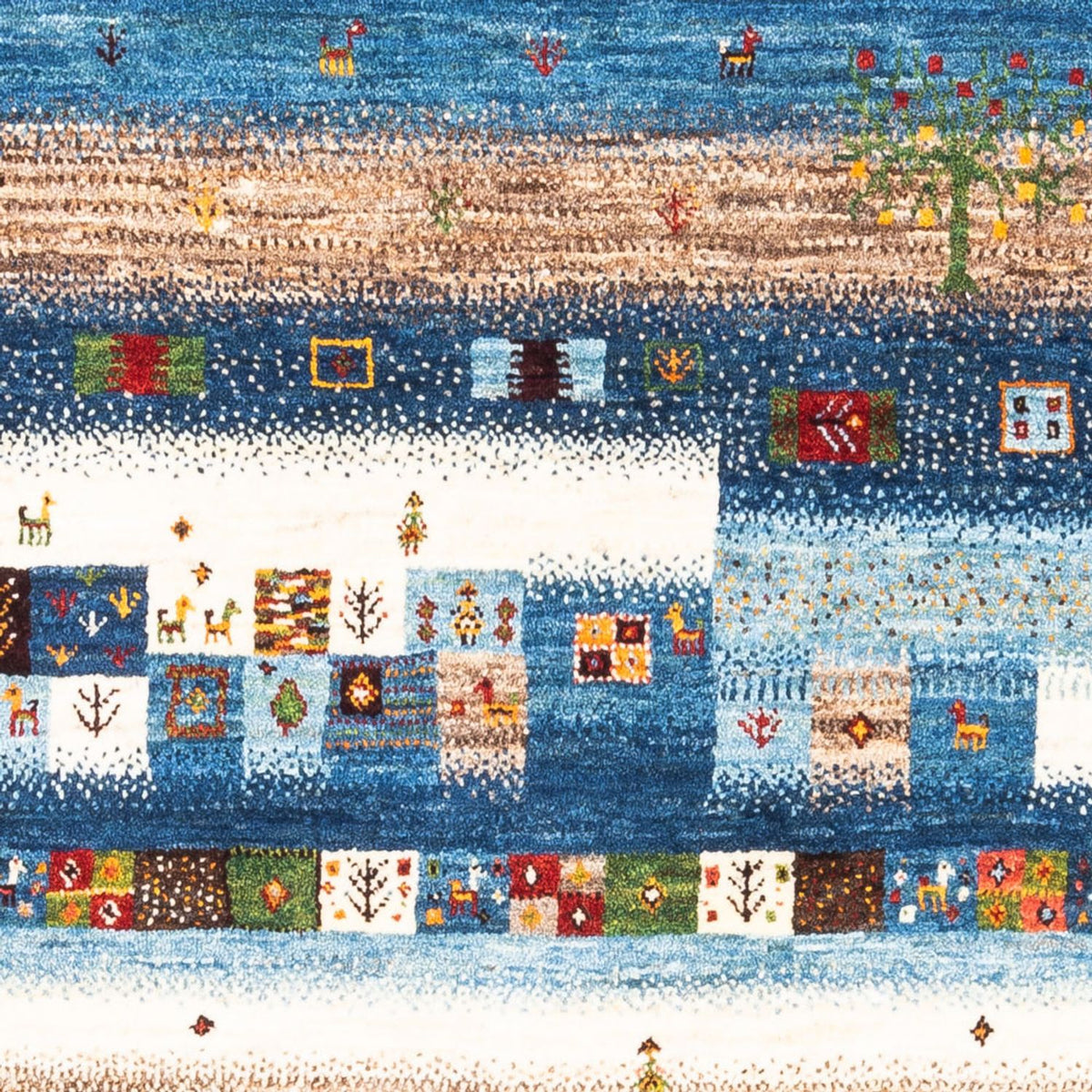 Gabbeh Rug - Loribaft Perser - Royal - 154 x 103 cm - multicolored