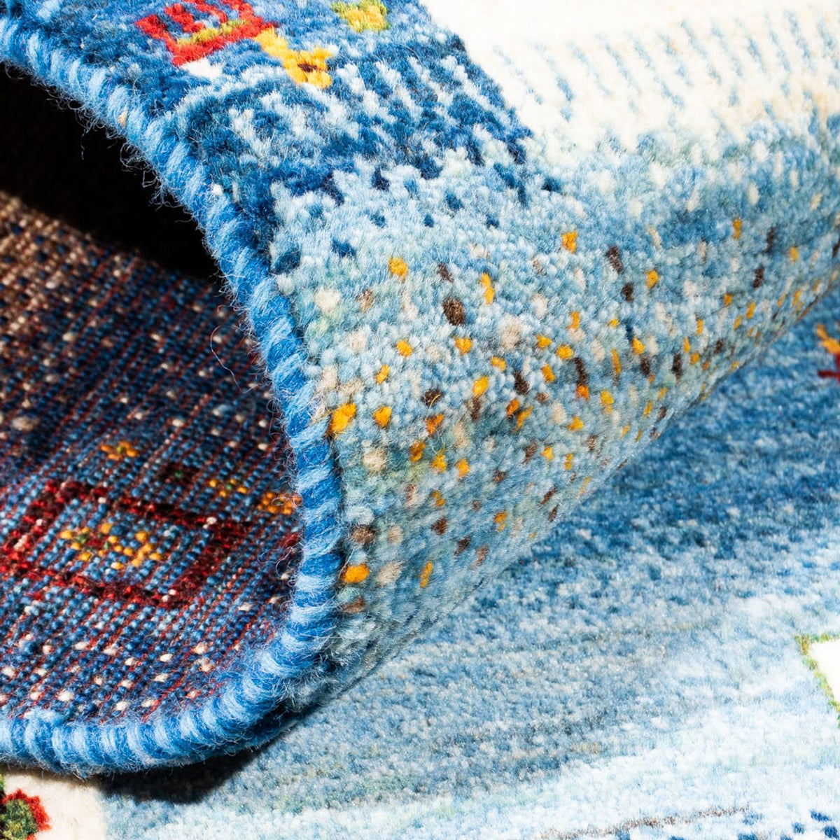 Gabbeh Rug - Loribaft Perser - Royal - 154 x 103 cm - multicolored