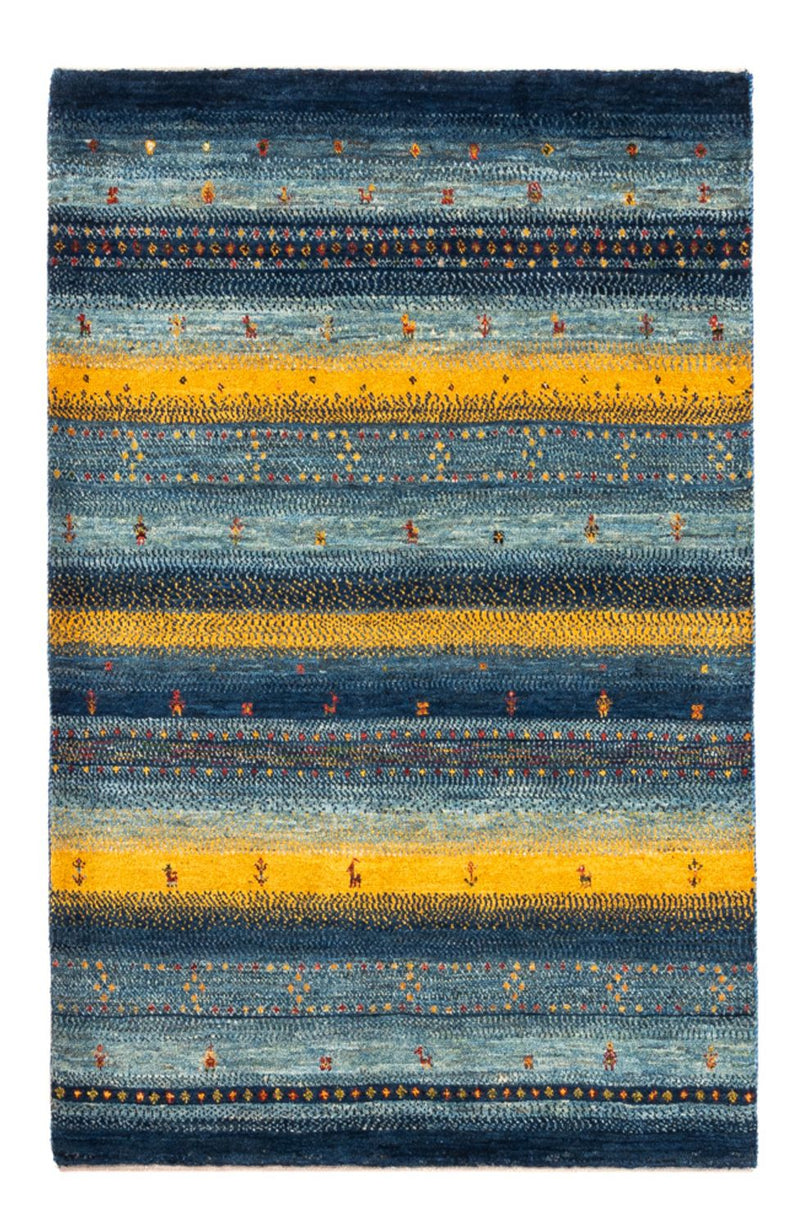 Gabbeh Rug - Loribaft Perser - Royal - 130 x 88 cm - multicolored