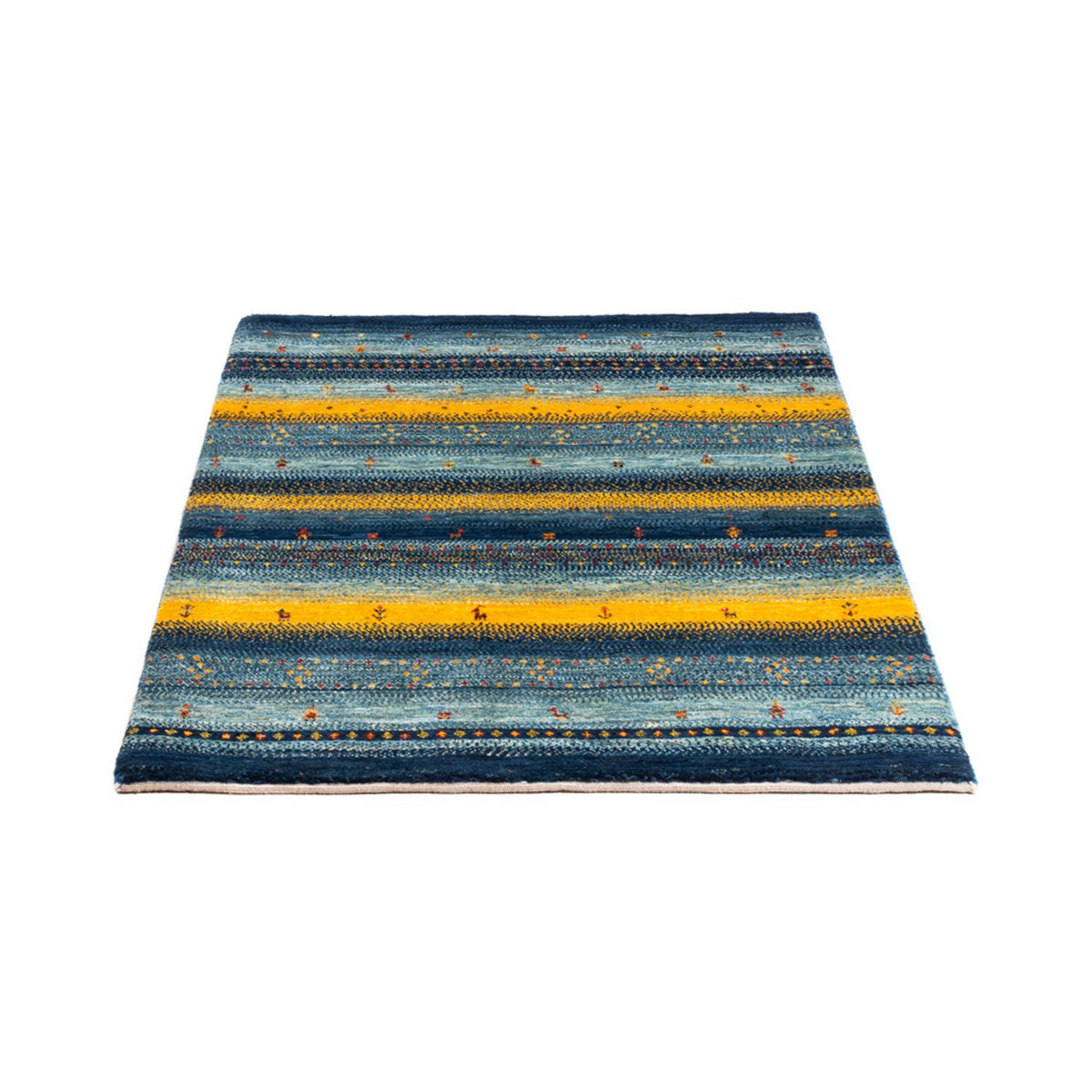 Gabbeh Rug - Loribaft Perser - Royal - 130 x 88 cm - multicolored