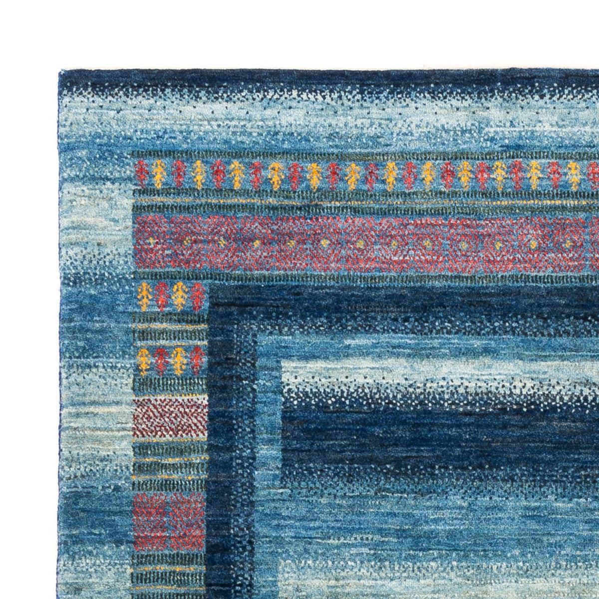 Gabbeh Rug - Loribaft Perser - Royal - 198 x 152 cm - blue