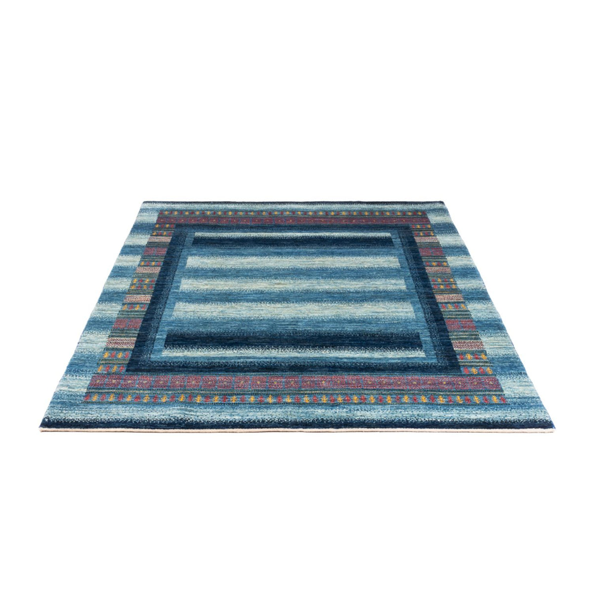 Gabbeh Rug - Loribaft Perser - Royal - 198 x 152 cm - blue