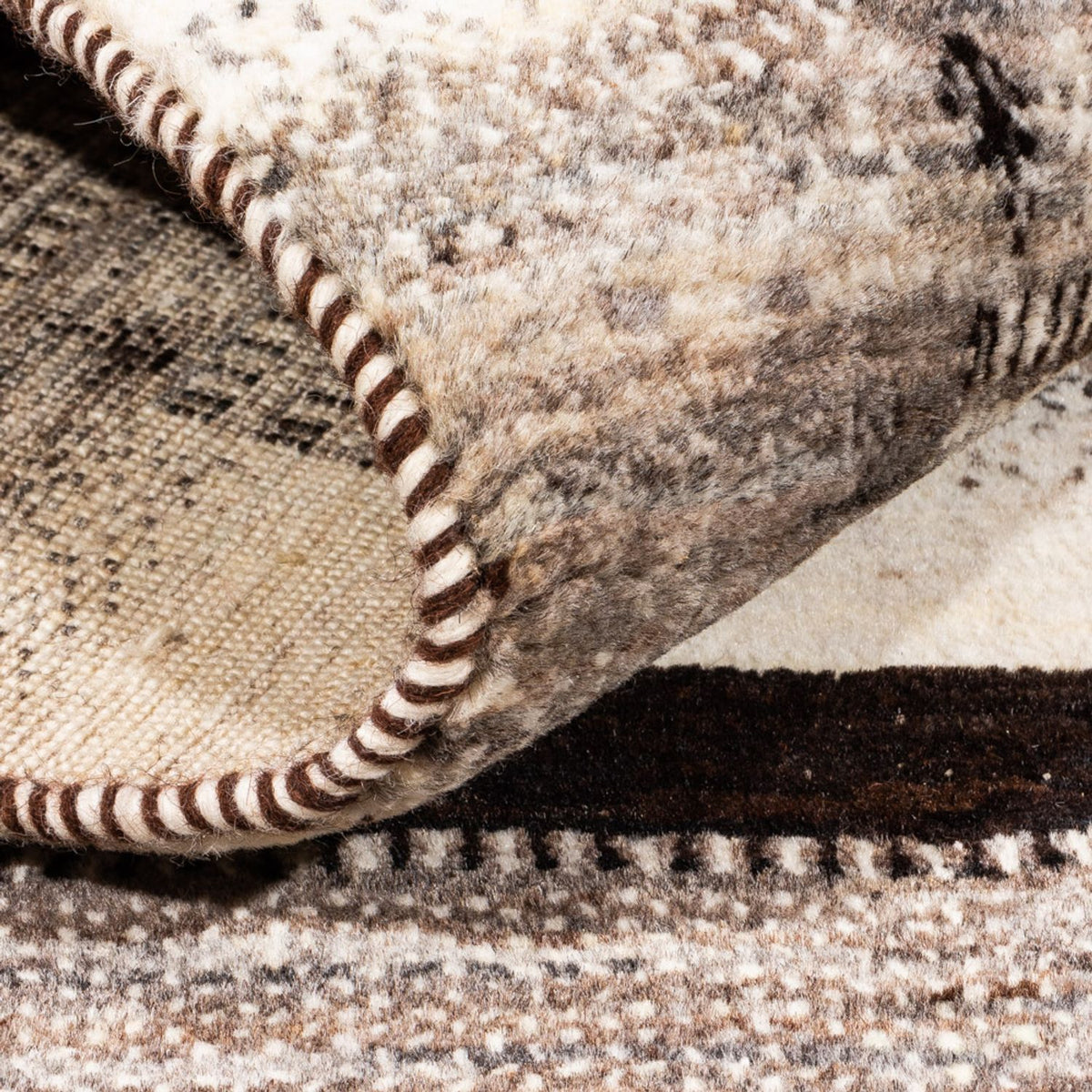 Gabbeh Rug - Loribaft Perser - Royal - 194 x 133 cm - natural