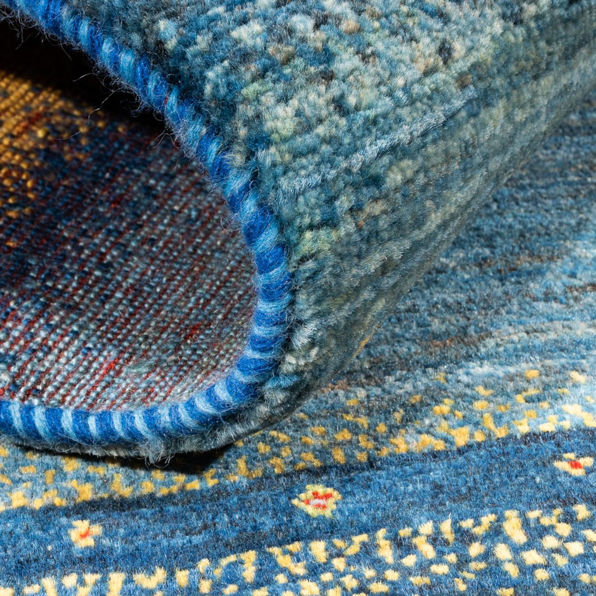 Gabbeh Rug - Loribaft Perser - Royal - 141 x 87 cm - multicolored