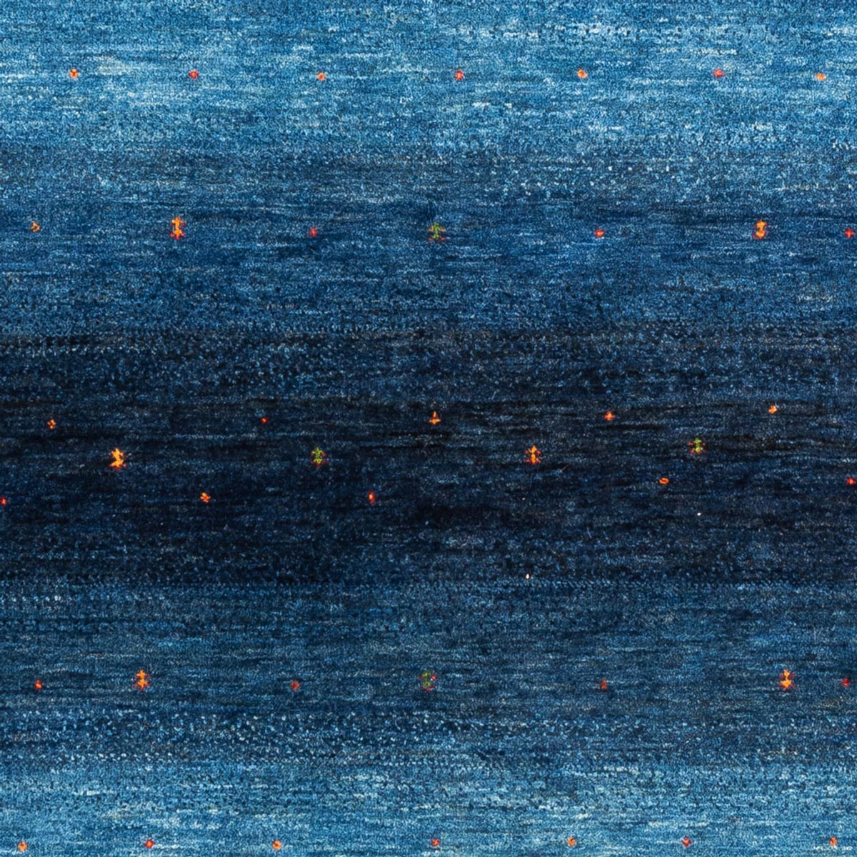 Gabbeh Rug - Loribaft Perser - 204 x 153 cm - blue