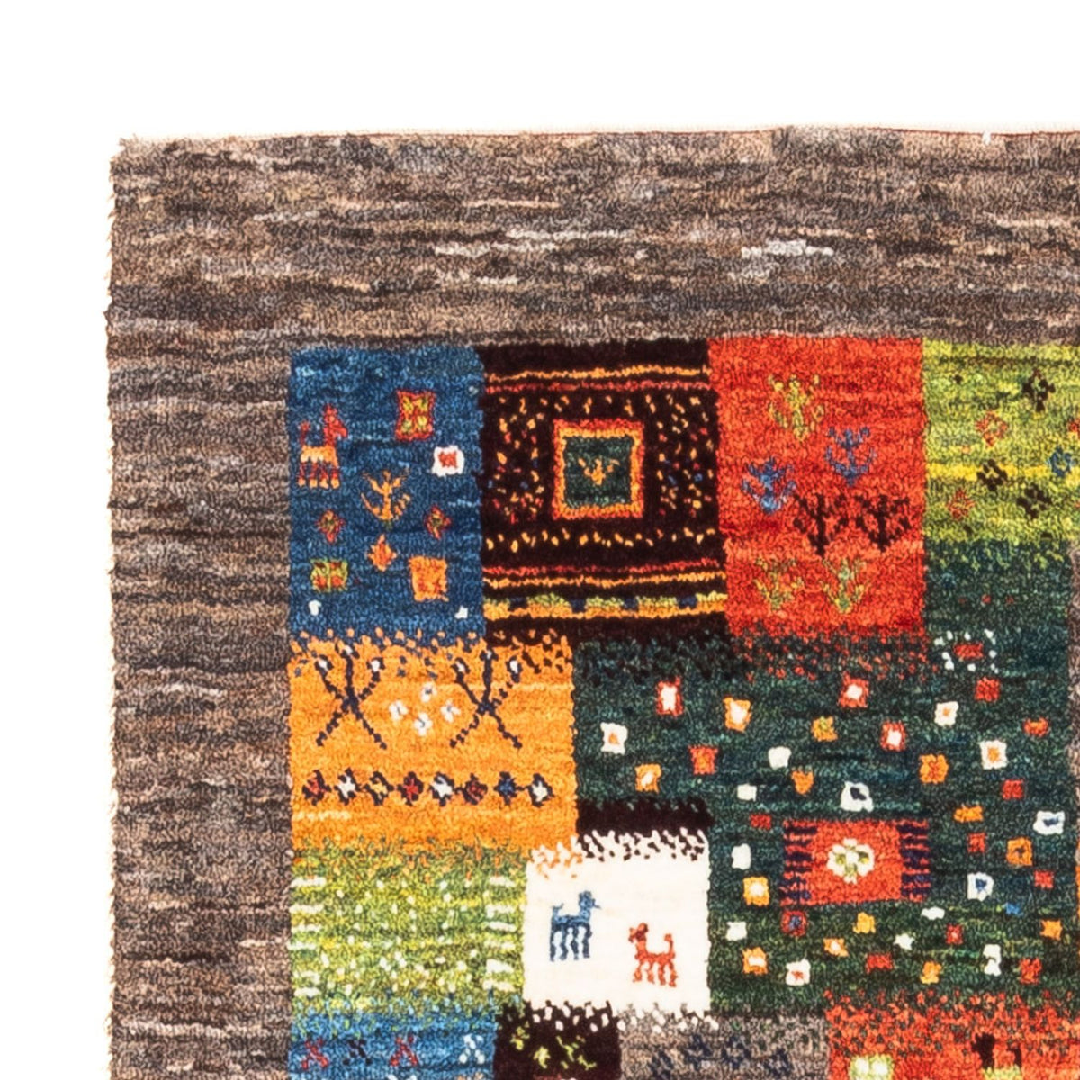 Loribaft Rug 81x106cm - Perserteppich Wollteppich