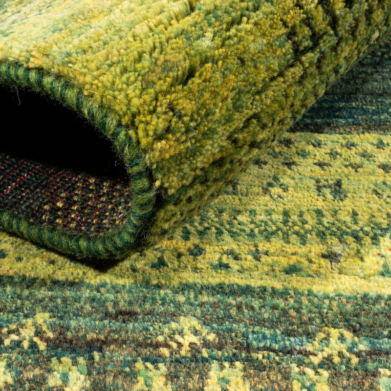 Gabbeh Rug - Loribaft Perser - Royal - 196 x 165 cm - green