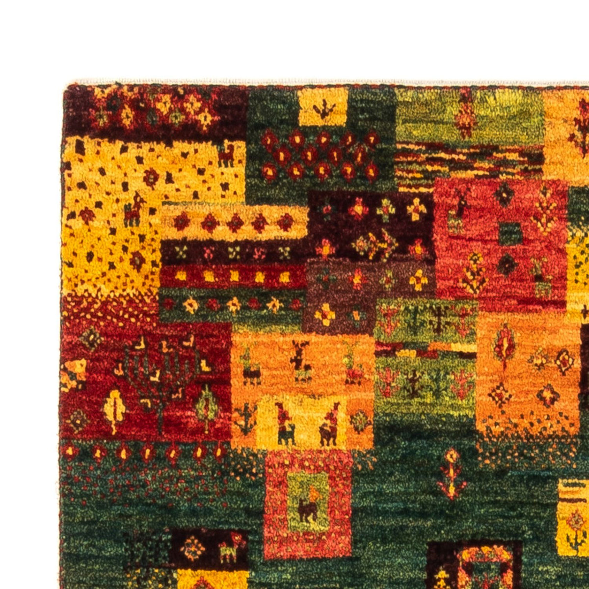 Gabbeh Rug - Loribaft Perser - Royal - 137 x 84 cm - multicolored