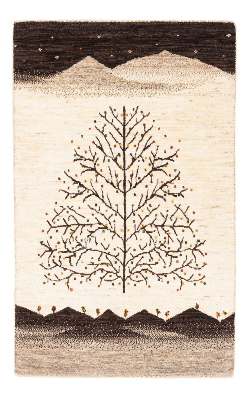 Gabbeh Rug - Loribaft Perser - Royal - 132 x 84 cm - cream