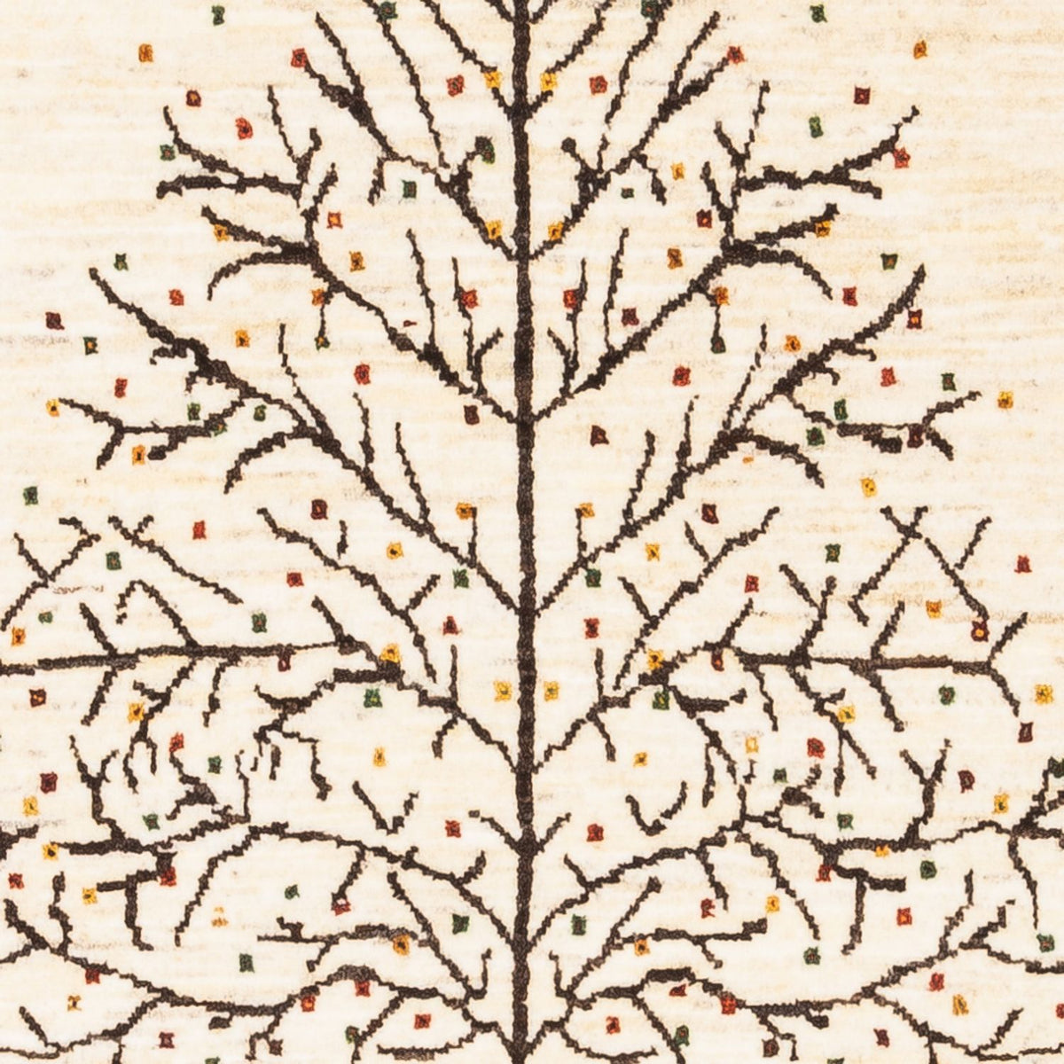 Gabbeh Rug - Loribaft Perser - Royal - 132 x 84 cm - cream