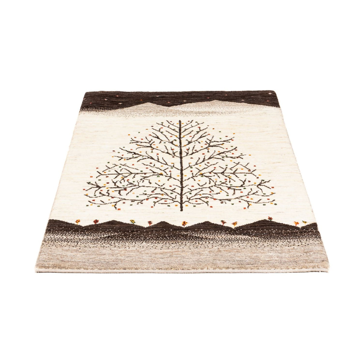 Gabbeh Rug - Loribaft Perser - Royal - 132 x 84 cm - cream