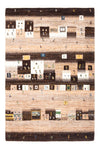 Loribaft Rug 111x158cm - Perserteppich Wollteppich - Rectangle / Multicolored / 111 x 158 cm Rectangle