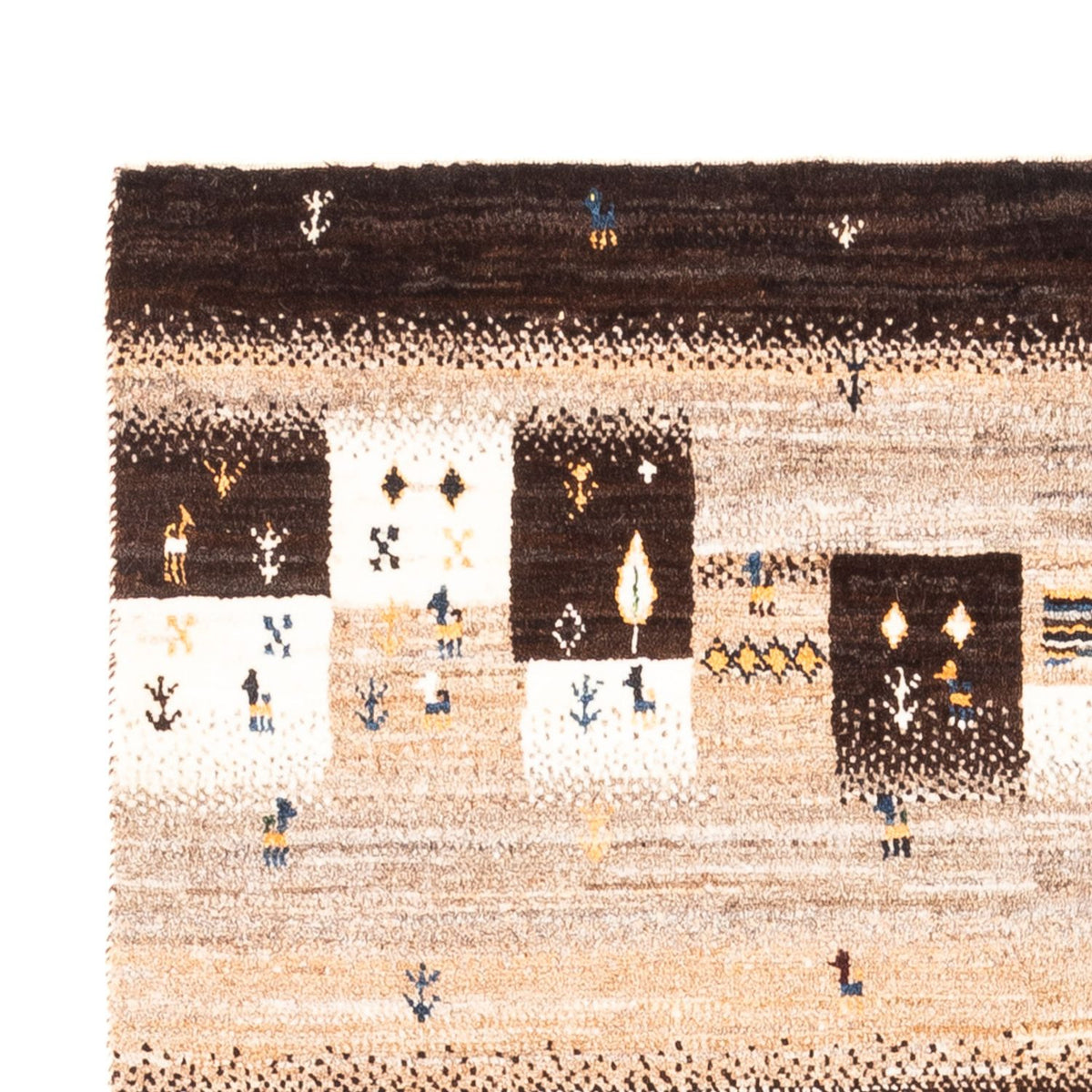 Loribaft Rug 111x158cm - Perserteppich Wollteppich