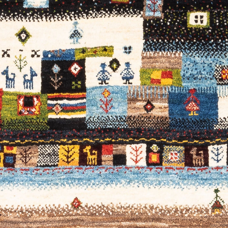 Gabbeh Rug - Loribaft Perser - Royal - 132 x 85 cm - multicolored