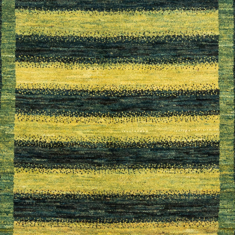 Gabbeh Rug - Loribaft Perser - Royal - 206 x 152 cm - green