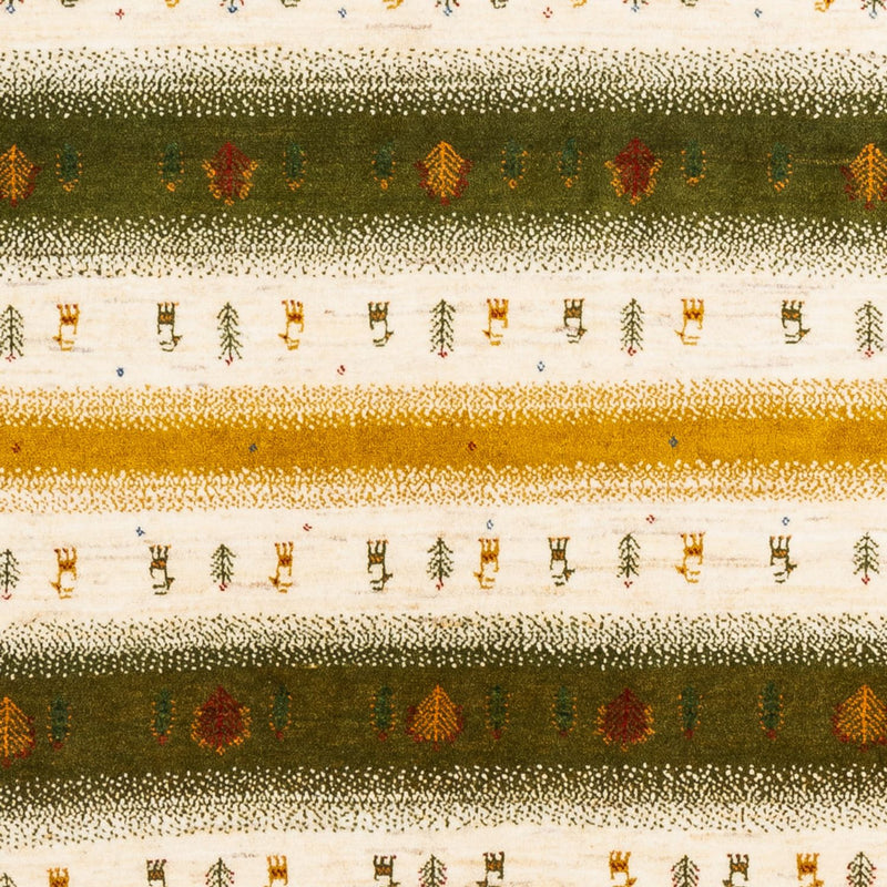 Gabbeh Rug - Loribaft Perser - 203 x 158 cm - natural