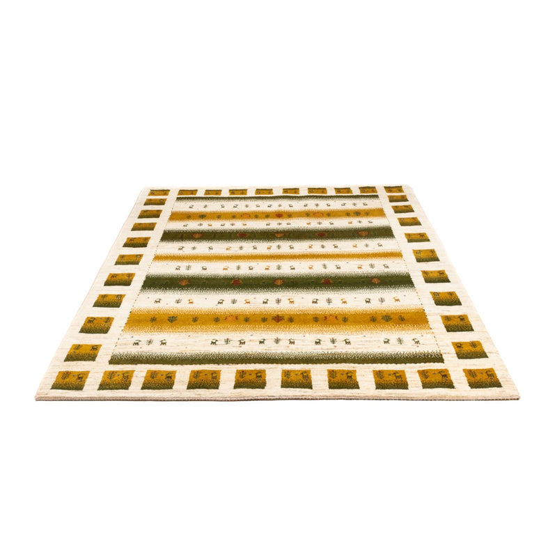 Gabbeh Rug - Loribaft Perser - 203 x 158 cm - natural