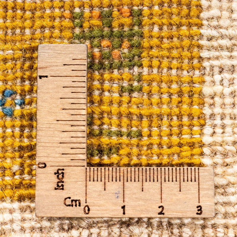 Gabbeh Rug - Loribaft Perser - 203 x 158 cm - natural