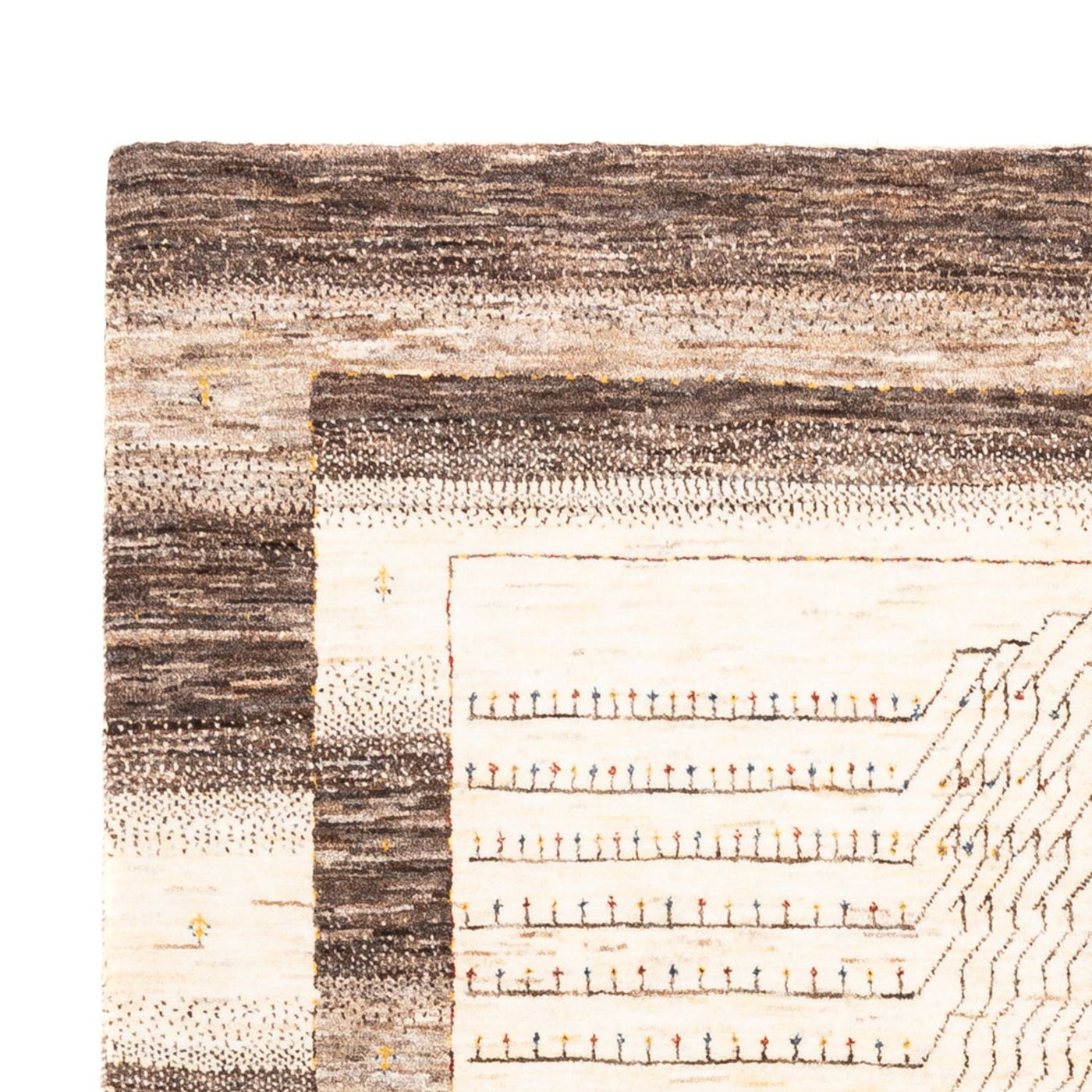 Loribaft Rug 202x154cm - Perserteppich Wollteppich