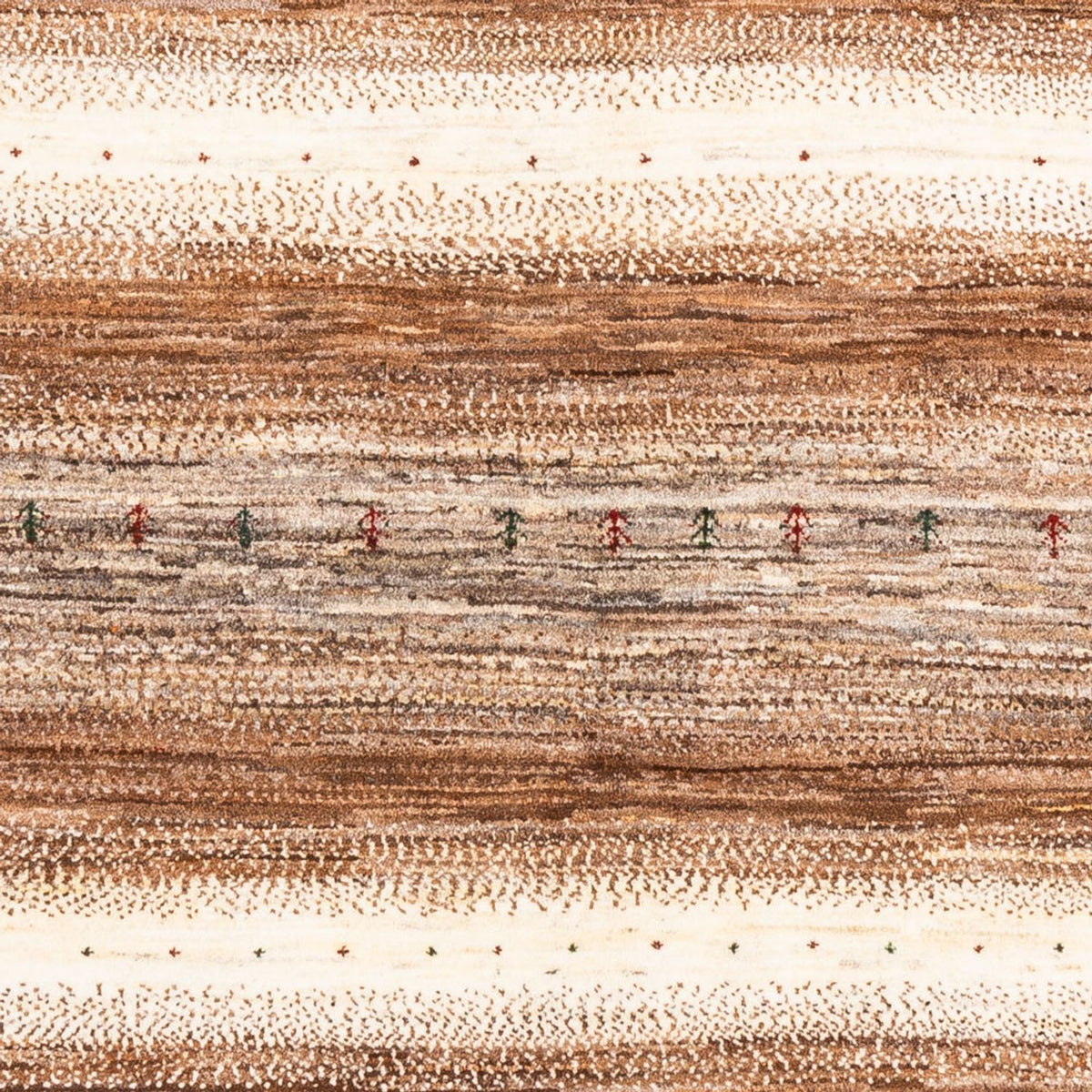 Gabbeh Rug - Loribaft Perser - 213 x 159 cm - natural