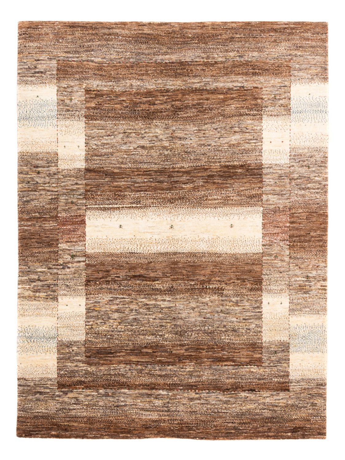 Gabbeh Rug - Loribaft Perser - 201 x 157 cm - grey