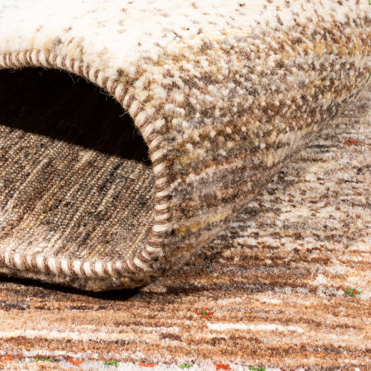 Gabbeh Rug - Loribaft Perser - 201 x 157 cm - grey