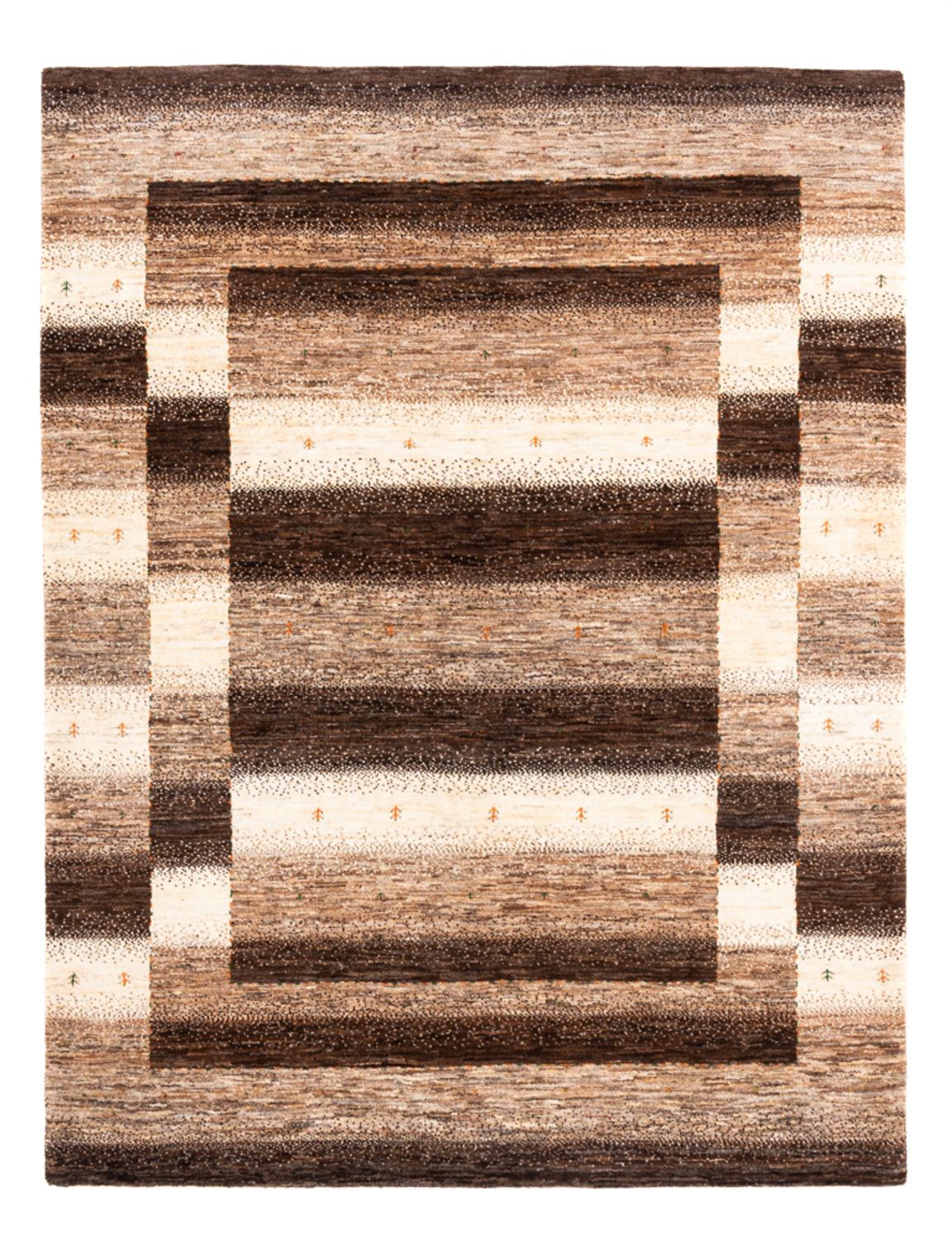 Gabbeh Rug - Loribaft Perser - 203 x 159 cm - natural
